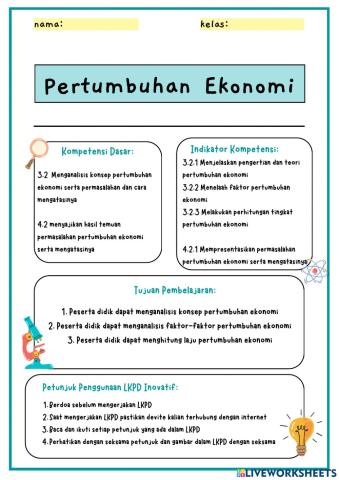 Pertumbuhan Ekonomi