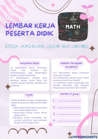 LKPD - Mapel Matematika