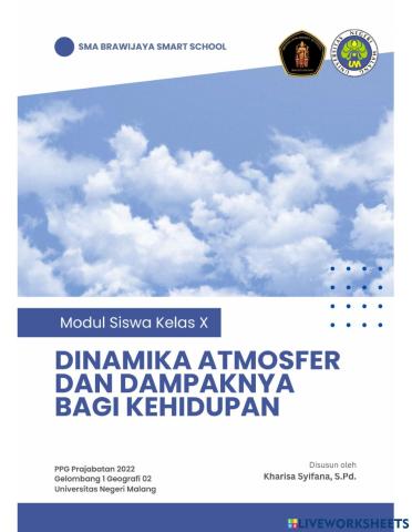 Modul Geografi Siswa: Dinamika Atmosfer