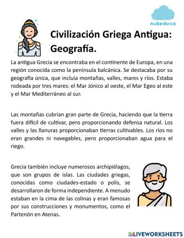 Geografía Griega