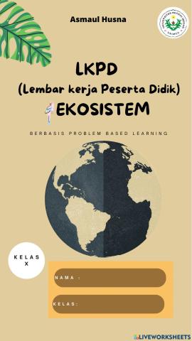 E-LKPD Berbasis Problem Based Learning