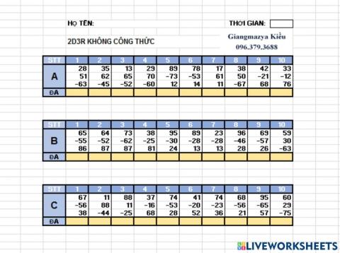 2d3r không công thức