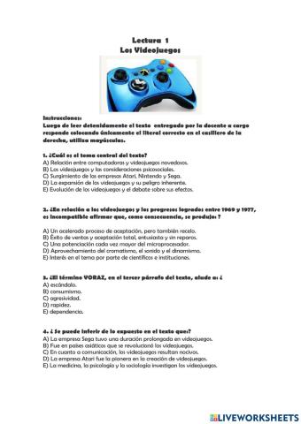 Los videojuegos