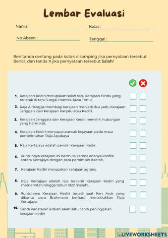 Evaluasi Kerajaan Kediri