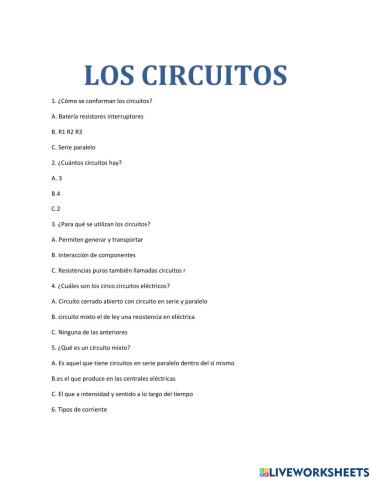 Los Circuitos