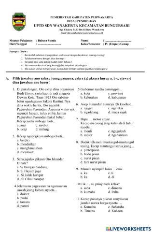 SAS 2 Bahasa Sunda