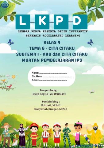 LKPD Interaktif IPS Tema 6 Berbasis Accelarated Learning