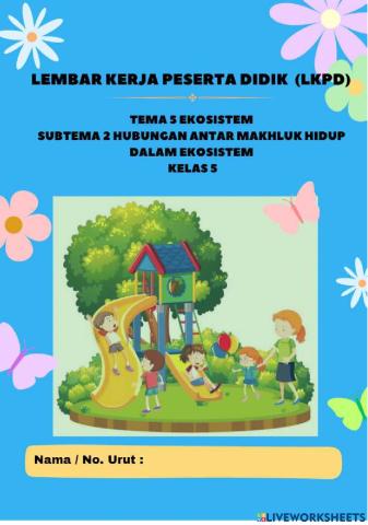 Lkpd ekosistem kelas 5