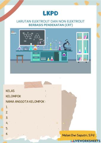 Larutan elektrolit dan non elektrolit