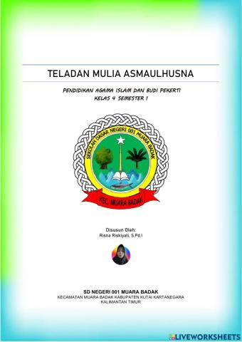 Teladan Mulia Asmaulhusna