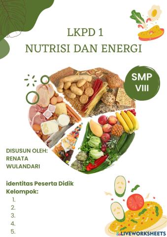 Lkpd 1 nutrisi dan energi