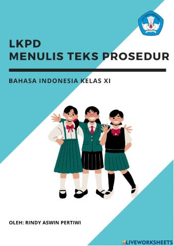 LKPD Menulis Teks Prosedur