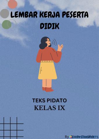 Lembar Kerja Peserta Didik Teks Pidato