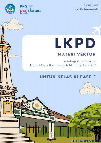 Lembar Diskusi Peserta Didik Vektor