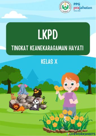 LKPD Tingkat Keanekaragaman Hayati dan Tipe Ekosistem