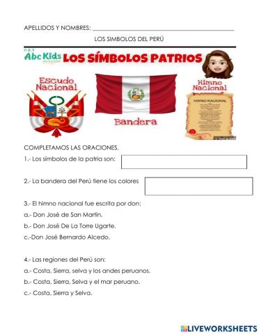 M patria es el Perú