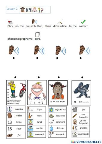 Lesson 2 phonemes