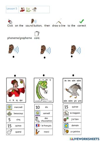 Lesson 5 phoneme