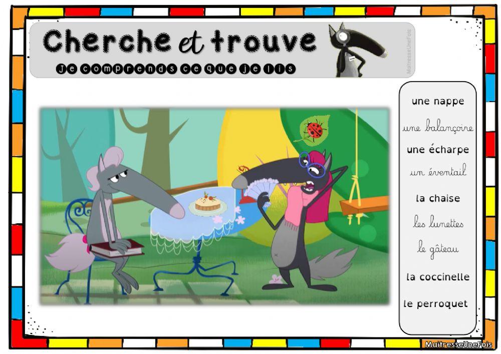 Cherche et Trouve 14 worksheet | Live Worksheets