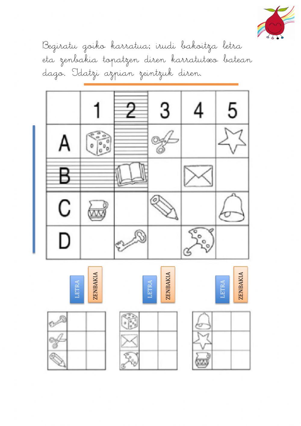 Sudoku-logika-espazioa worksheet | Live Worksheets