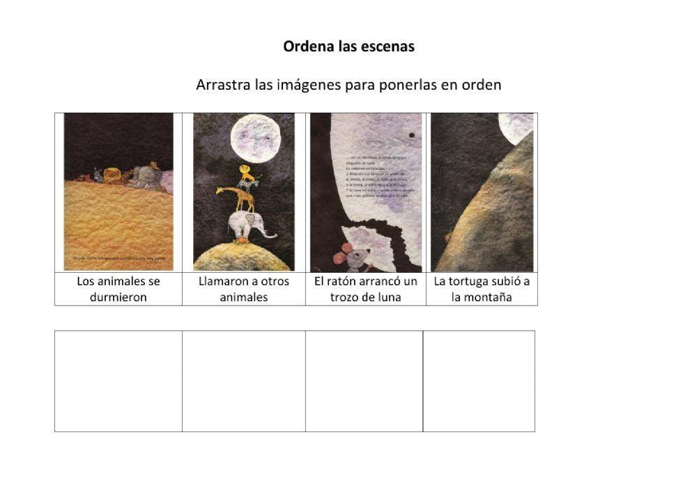 A qué sabe la luna? - Ficha interactiva  Teaching kids, Catalan language,  Animals