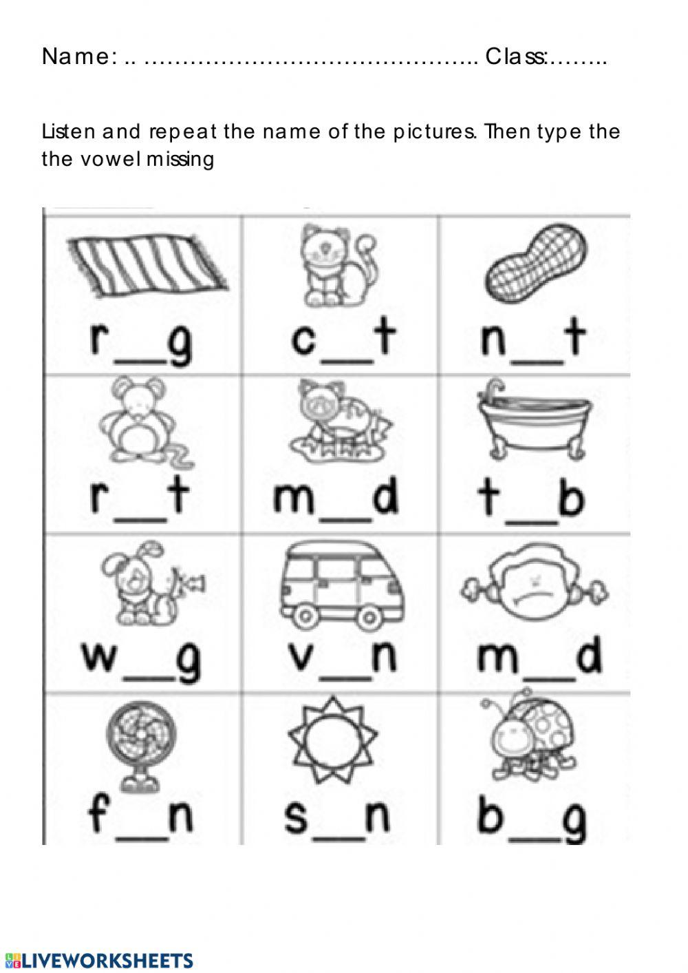 Short Vowels