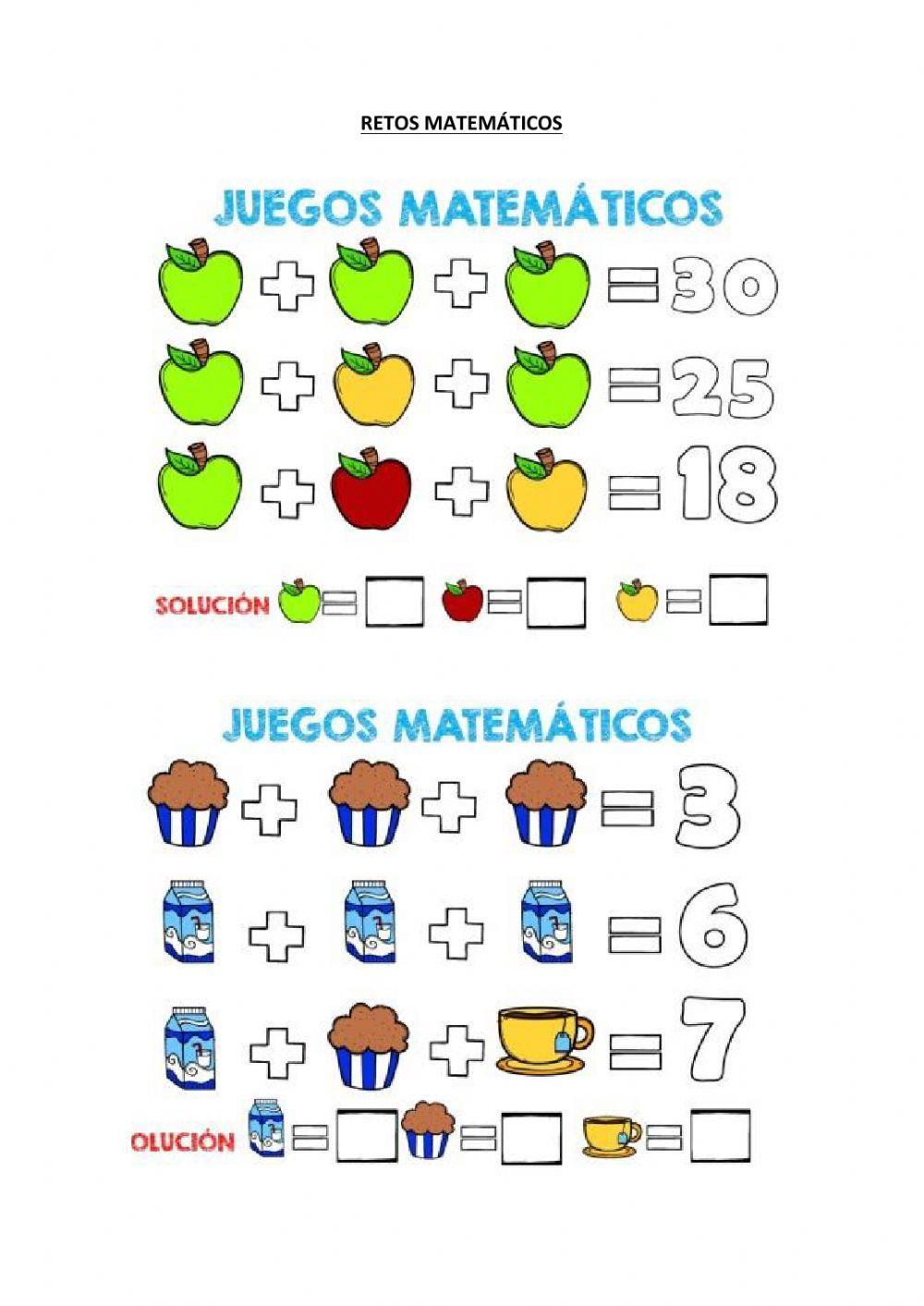 Retos matemáticos