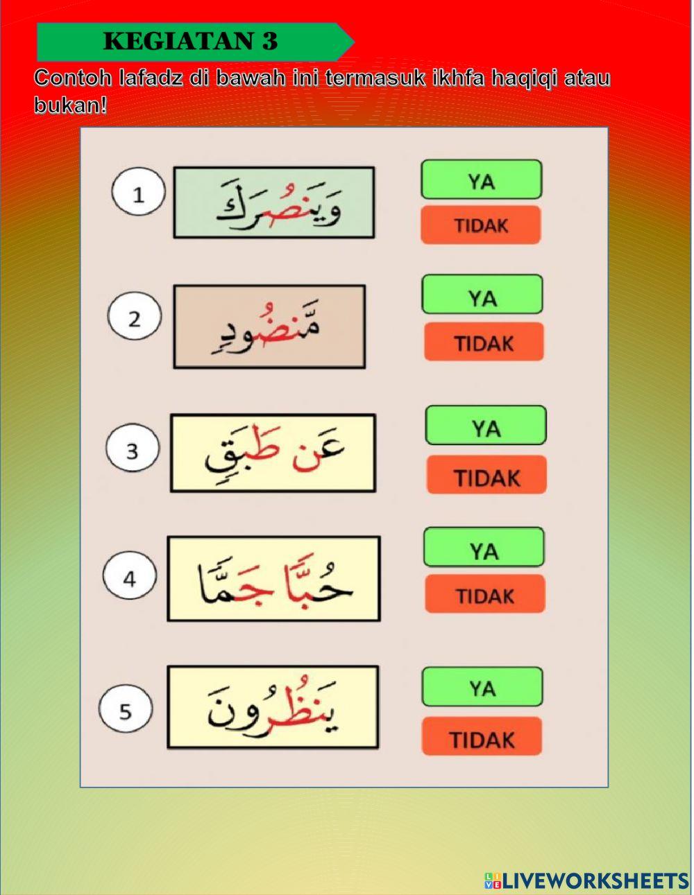 Tajwid 4 Ikhfa