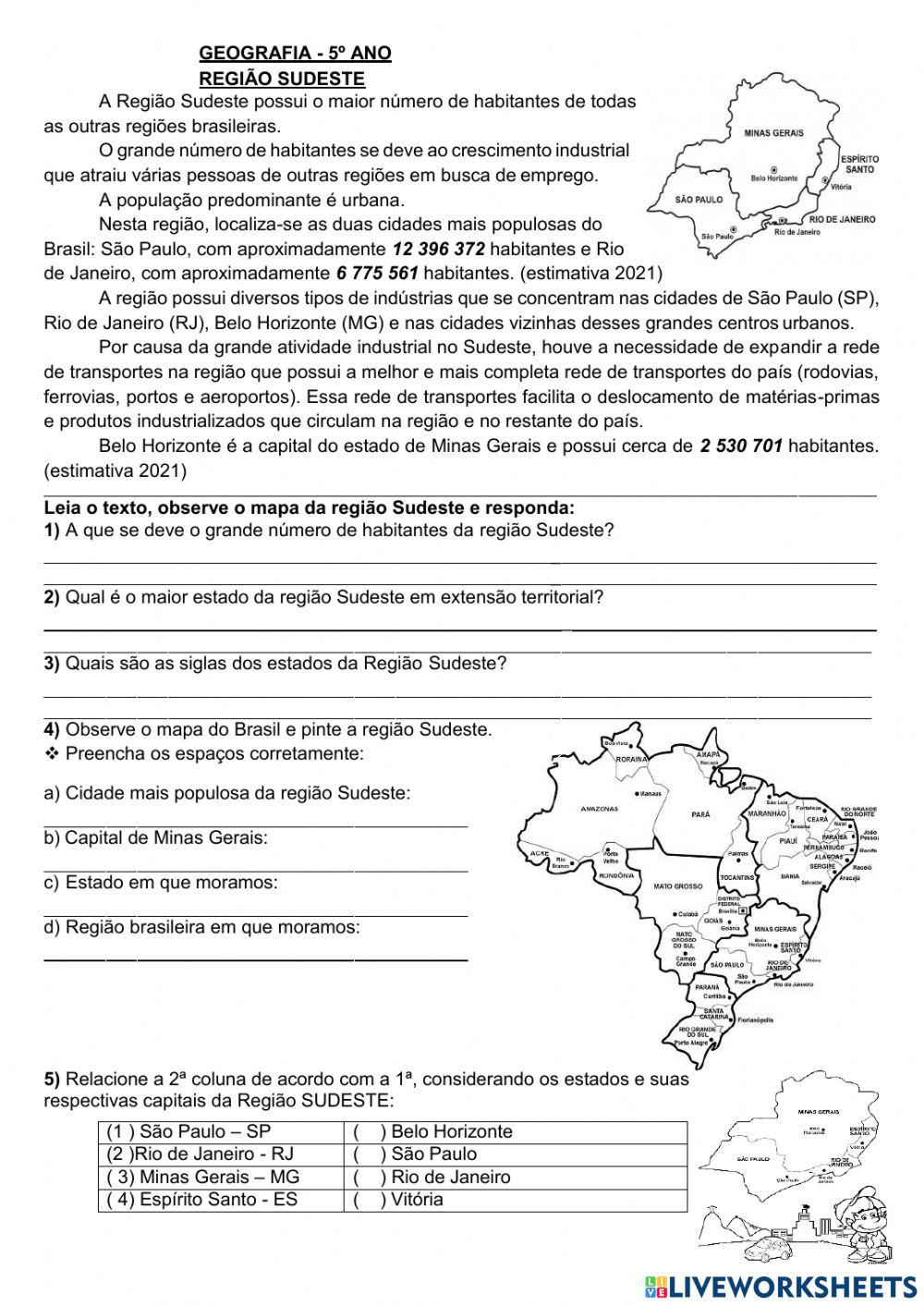 Geografia e Matematica