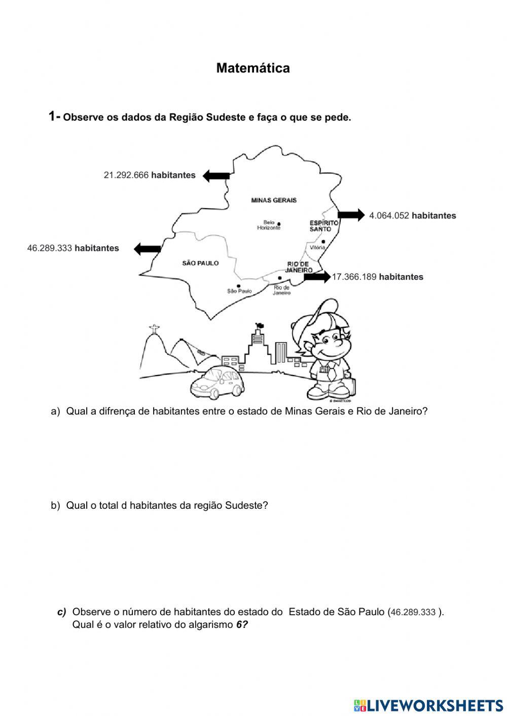 Geografia e Matematica