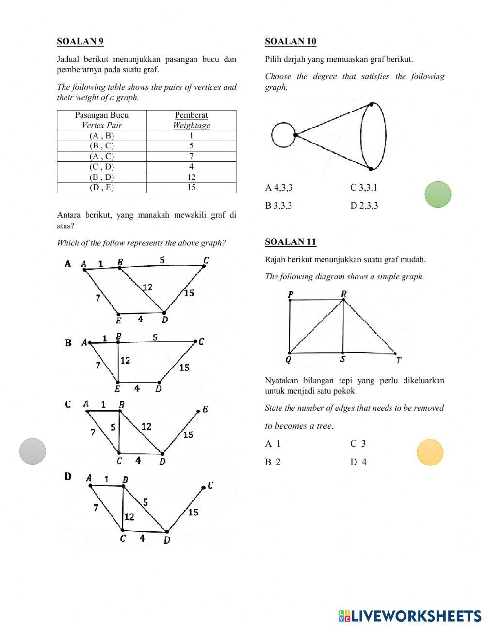 Bab 5 rangkaian dalam teori graf(objektif)