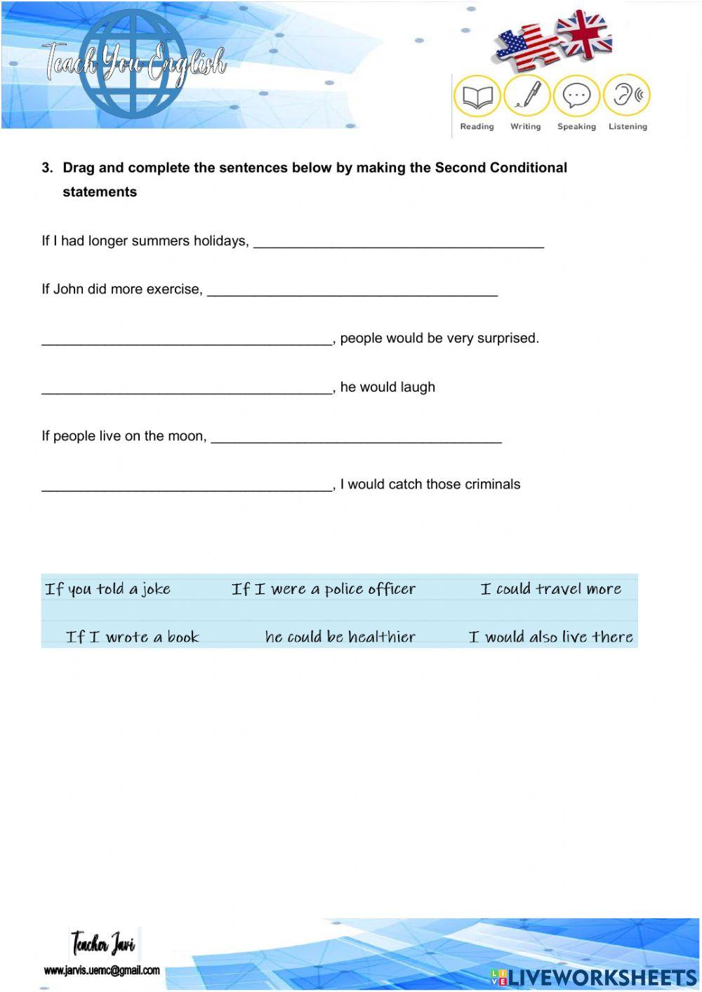 Passive and Conditional 2