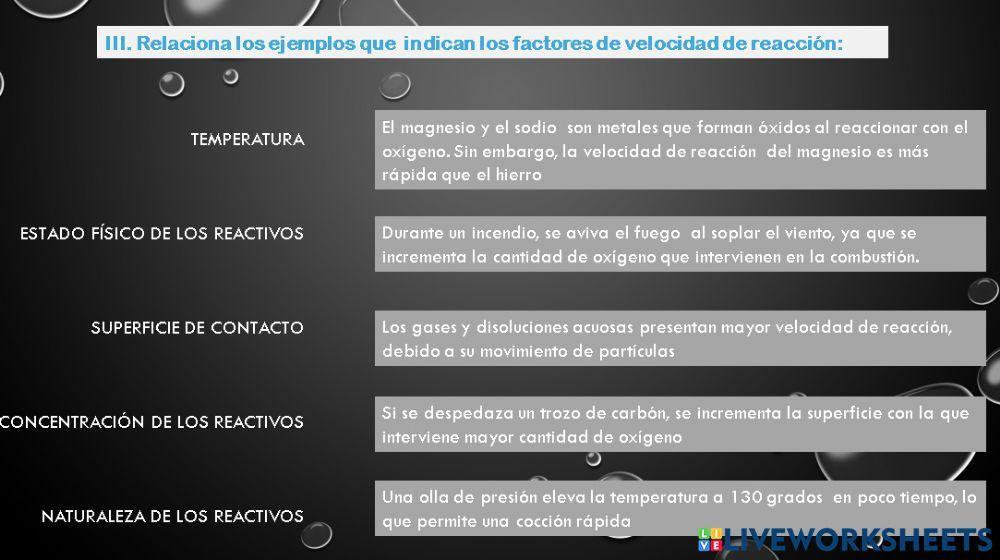 Velocidad de reacción