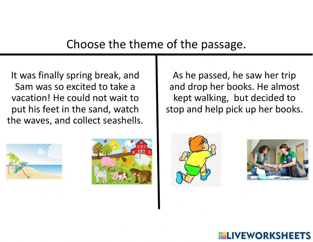 Theme Worksheet