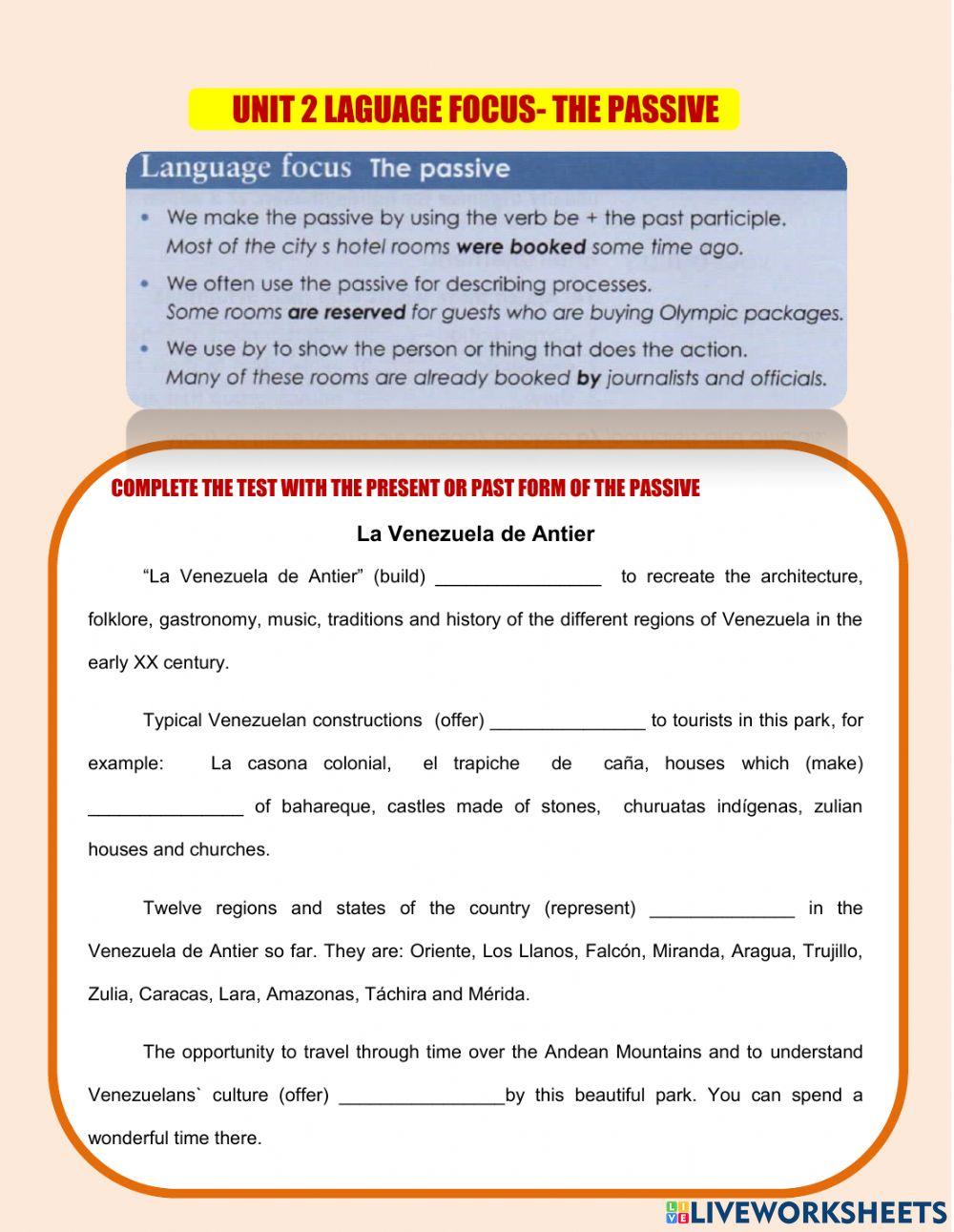 Grammar  Passive Form