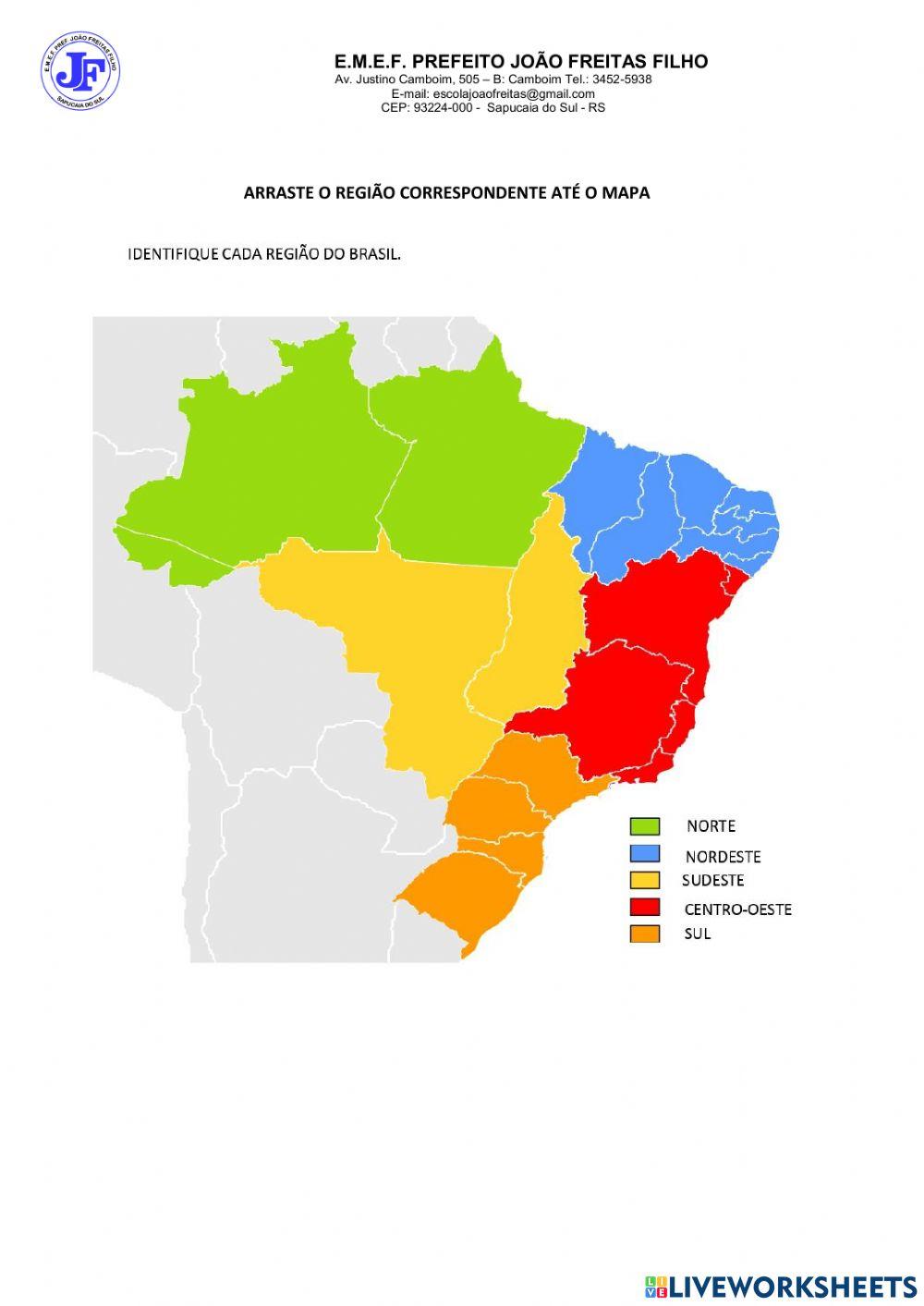 Regiões do brasil