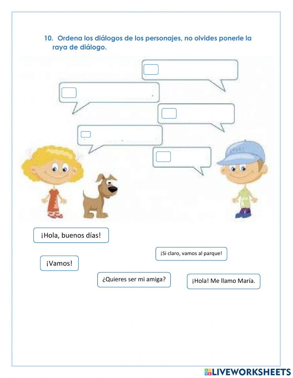 Evaluacion español tercer tri