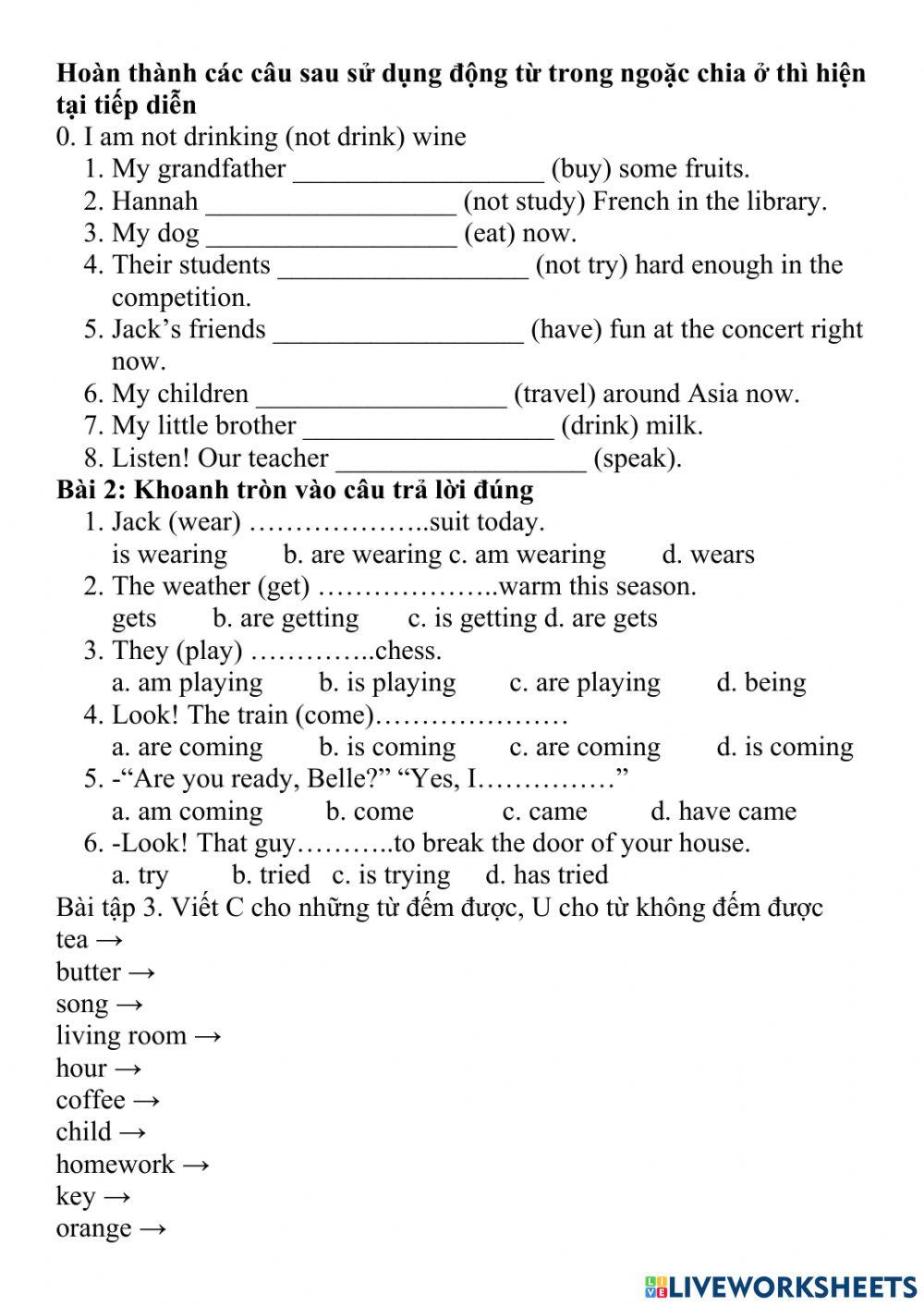 g3x2-httd-C-U nouns online exercise for | Live Worksheets
