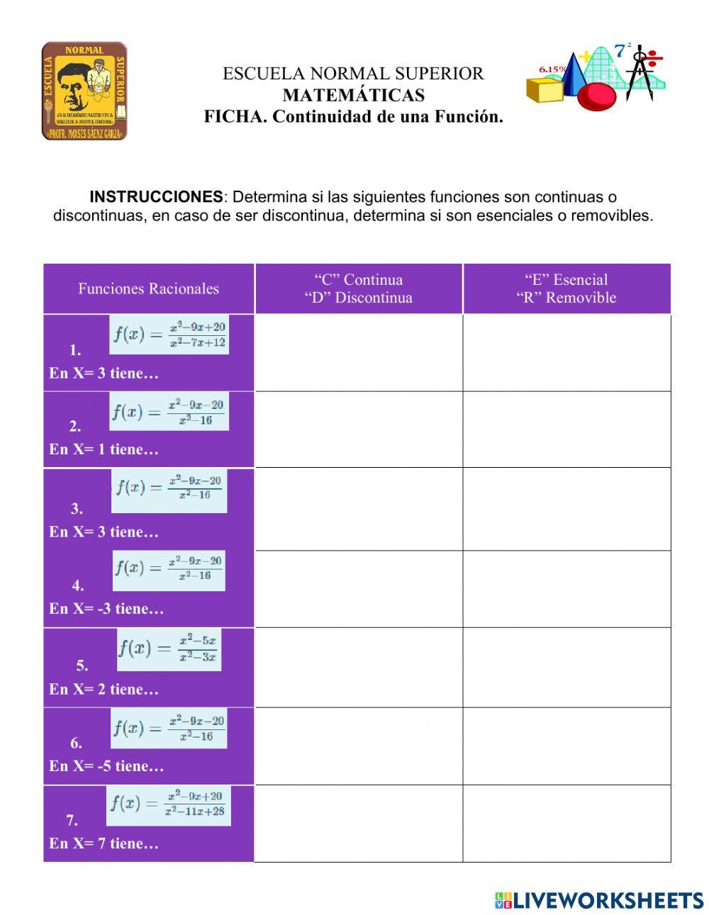 Discontinuidad