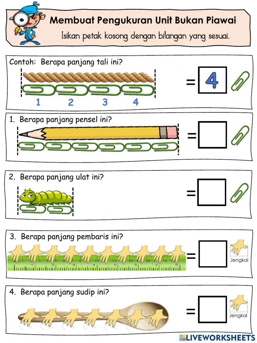 Pengukuran unit bukan piawai