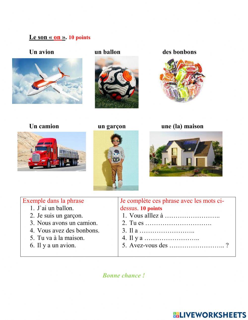 Examen de français