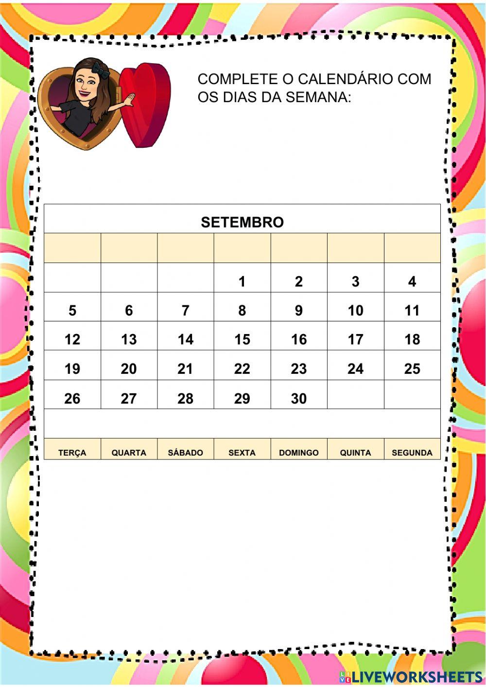 Trabalhando com o calendário e os hábitos diários