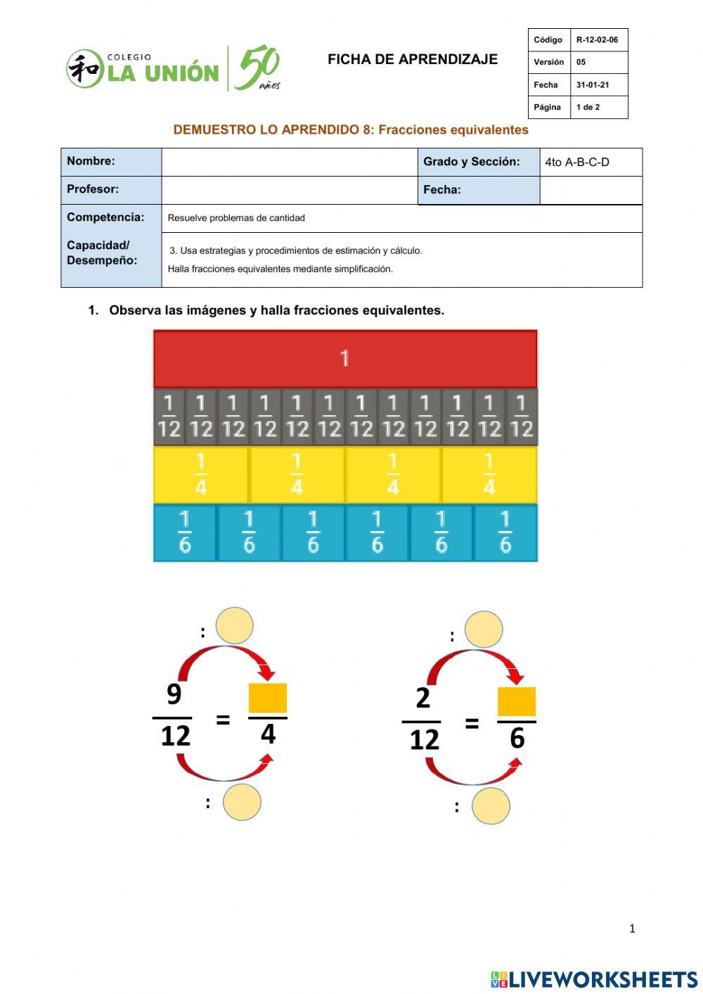 Equivalentes