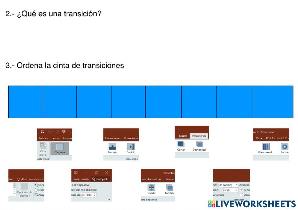 TRANSICIONES DE POWER POINT