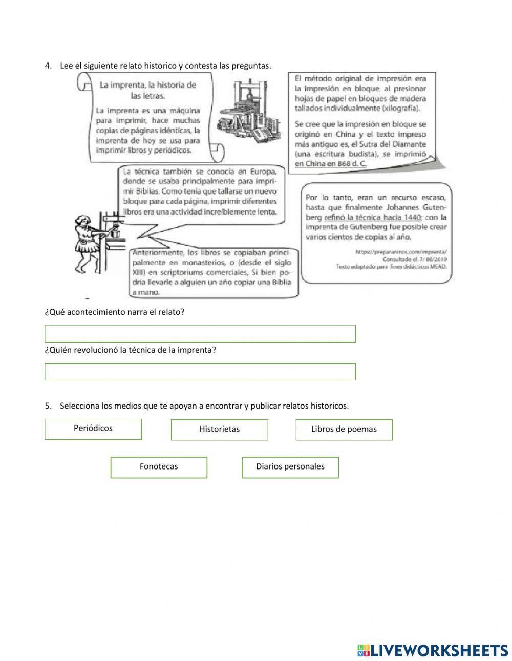 Evaluación de Español