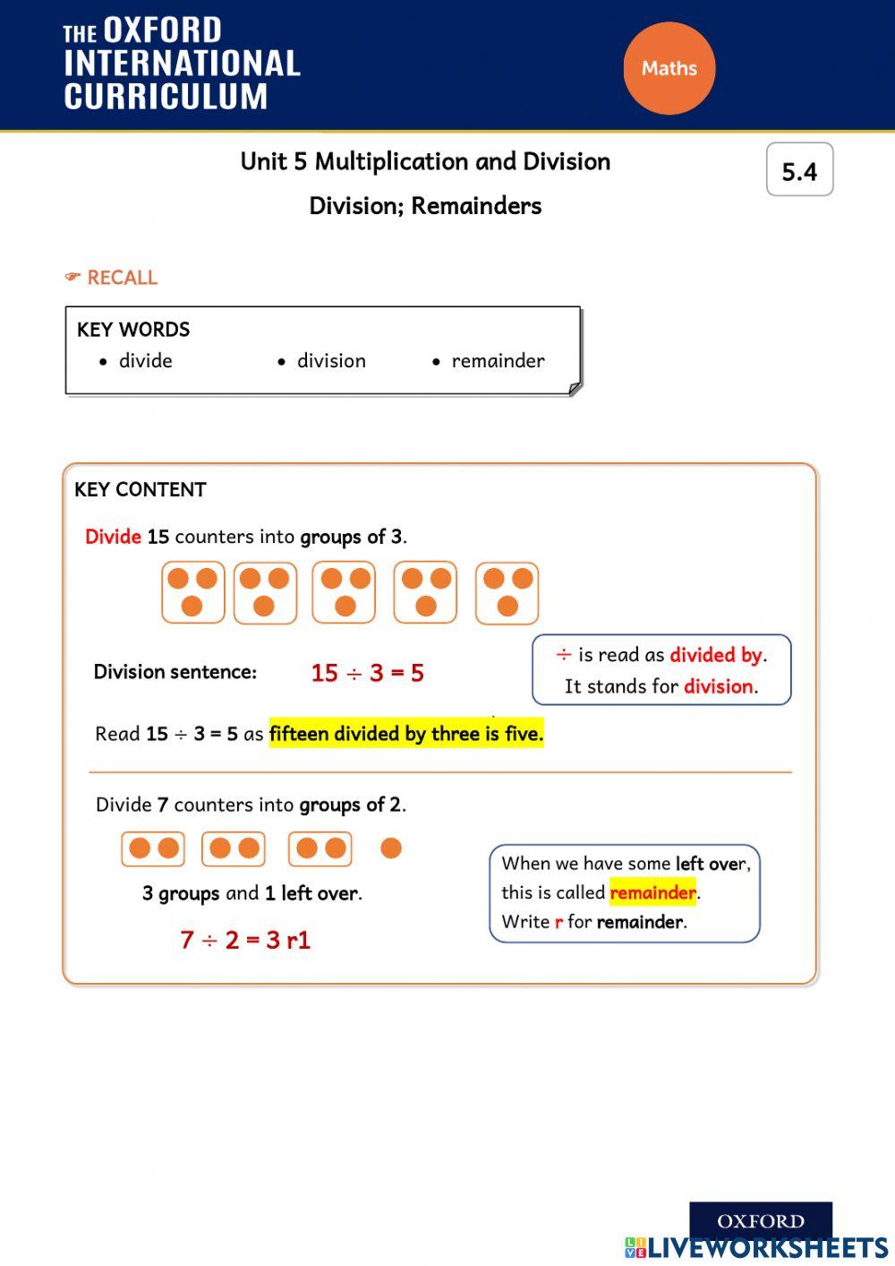 OIP Maths