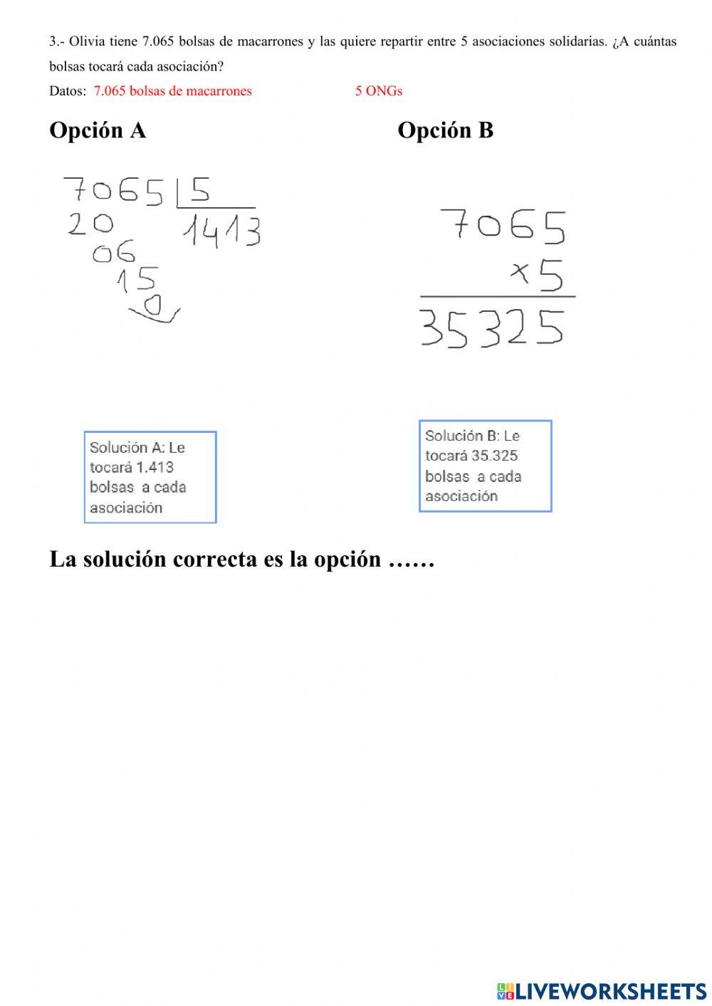 Problemas temas 8 y 9 3º Primaria