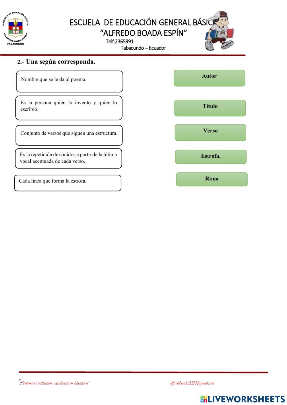 Elementos de la poesía