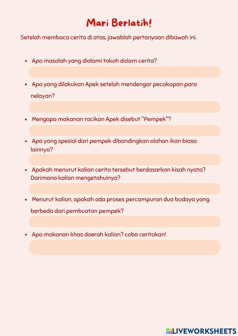 E-lkpd bahasa indonesia